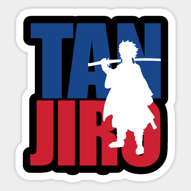 Tenjiro - D Slayer - DS Sticker by neodhlamini